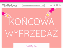 Tablet Screenshot of laredoute.pl