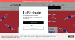 Desktop Screenshot of laredoute.fr